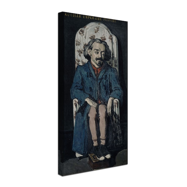 Cezanne 'Achille Emperaire' Canvas Art,12x24